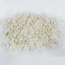 국산 중형 고무 손가락 골무 100g벌크 여성용 - 고무골무 라텍스골무 삭크 샥크 지폐 chl+1467kp