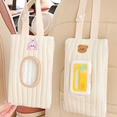 하비잇 티슈걸이 휴대용 티슈 물티슈 파우치 케이스 커버 스트랩 걸이, 02물티슈파우치-토끼, 02물티슈파우치-토끼