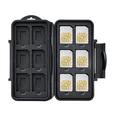 SD 카드 케이스, 1개, 12GB 1개, 12GB