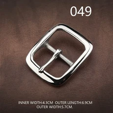 고급 304 스테인리스 스틸 핀 버클 액세서리 프리미엄 벨트 캐주얼 복장용 남녀, 18 049