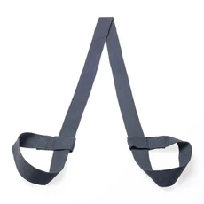 요가밴드 요가소품 홈트 실내운동 스트레칭밴드 요가 매트 벨트 스트랩 조절 가능한 슬링 어깨 캐리 운동 스트레치 밴드 피트니스 체육관 스포츠 로프 150cm x 3.8cm, 4) Dark gray belt, 1개