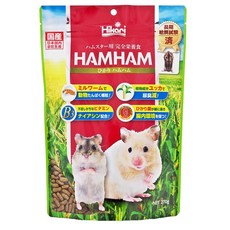 Otis Hikari 高夠力 小動物飼料系列 刺蝟 倉鼠 黃金鼠 寵物鼠, 1個, HAMHAM高適口性倉鼠飼料270g