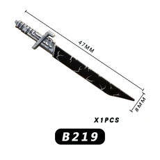 중년 무기 액세서리 방패 창 도끼 조립 장면 빌딩 블록 어린이를위한 장난감 액세서리 선물