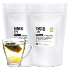 작두콩차 티백 국산 작두콩티백 식약청인정 해썹 PLA 안심 필터, 1g, 2개, 50개입