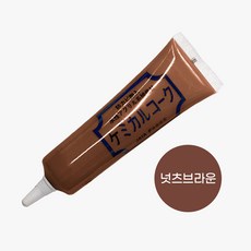 우디코크 50g 넛츠브라운 (2개가 1세트) 강마루 메꿈제 메꾸미 가구몰딩 스크레치 보수, 1세트