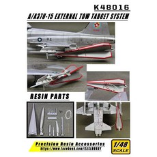 KASL 1/48 A/A37U-15 空對空射擊用箭靶系統, 1個, K48016空對空射擊用箭靶系統