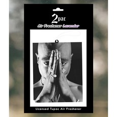 YAV - Pro N Hop 授權經銷 2pac 祈禱人物香氛吊飾香片 嘻哈 饒舌, 1個