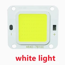 LED COB 칩 40W 슈퍼 전원 DIY 투광 조명 스포트라이트 다이오드 천장 램프 소스 화이트, [02] Cold White 6500K, [02] 20W 46X40MM, 1개