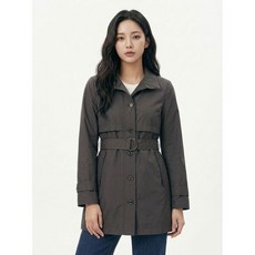 올리비아하슬러 카키 스트랩 포인트 클래식 코트 OHCSCT102