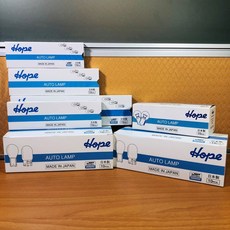 HOPE 炸彈燈泡 T5 T6.5 T13 T10 T15 (10顆銷售) 純正日本製 儀錶板燈泡 第三煞車燈, 1個