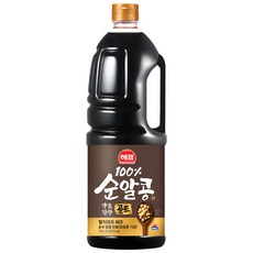 해표 순알콩 양조간장 골드, 2개, 1.8L