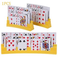 3단 카드 홀더 확장형 홀더 카드 ABS 휴대용 홀더 다기능 카드 확장형, Yellow