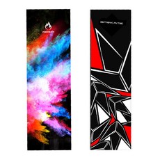 STK Longboard 그립 테이프 스케이트 보드 Griptape 시트 사포 스티커, 설명 설명, 다색, 1개