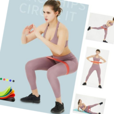 YST 스쿼트 탄력밴드, 1개, 8_블랙500x50x1.1mm