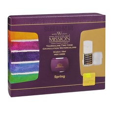 韓國Mission Tourmaline Two Tone雙色沉澱色管狀水彩顏料15ml盒裝5-34色, 5色 春天系列 #MGC-0405S