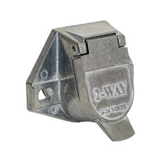 Buyers Products 양방향 다이캐스트 아연 트레일러 커넥터 - 트럭 사이드 수평 핀 배열 TC1002 235350, Buyers Products 양방향 다이캐스트 아연 트