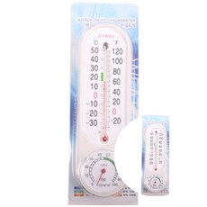 에디슨 온습도계 섭씨 화씨 습도 과학 수업 학교 병원 가정 용, 1개