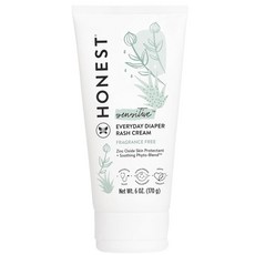 The Honest Company Hypoallergenic Diaper Rash Cream 디어니스트컴퍼니 저자극성 다이퍼 래시 크림, 1개, 170g