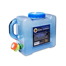미르코리아 헬로폴 캠핑 물통, 5L, 1개
