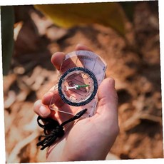 휴대용 미니 나침반 방향 측정 등산 야외활동 캠핑 여행 필수품, 1개