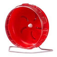케이지 액세서리 스포츠 휠 장난기 넘치는 운동 휠 친칠라 케이지 스포츠 장난감, China red, 21.5cm