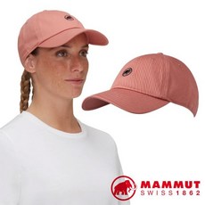 MAMMUT 長毛象 經典LOGO棒球帽 六片拼接立體有型 大象帽 鴨舌帽 遮陽帽 防曬運動帽, 1個, S/M