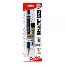 펜텔 Pentel 샤프 HD (1.3mm) 다크 블루 배럴 슈퍼 하이 폴리머 리드 리필 포함 (AM13LBP)