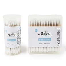 루미까사 면봉 반려견귀청소면봉, 사각200P