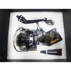 【民辰商行】Okuma 寶熊 Makaira SP 麥坎納 10000型/20000型 槍灰色 丸型手把 紡車式捲線器, MK-20000LS(左手）