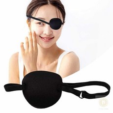 스토어-지유 한쪽 외눈 약시 눈 가리개 가림패치 안대 패치 외눈안대베스트, 퍼플