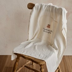 돗투돗 코지 허그 모달 아기띠워머 블랭킷 유모차 담요, 돗람이(아이보리) 돗람이(아이보리)