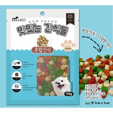 델리소 져키 강아지간식 110g, 5개, 100g, 혼합간식