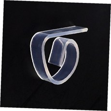 식탁보 고정 투명 클립 1P집게 테이블 시트 밀림 방지 도구, 1개, 1매입