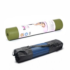 바디아트 요가매트 PVC 6.3mm KY-1 (4색상), 올리브
