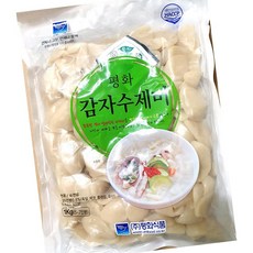 평화 감자수제비 1kg 간편식 수제비 업소용, 1개