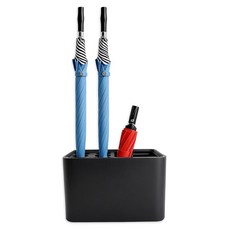 수오유만 우산 홀더 탈착식 드립 테이가 있는 입구용 길고 접이식 우산을 위한 실내외 플라스틱 스탠드 파라솔 스토어 10 우산(블랙), Bla