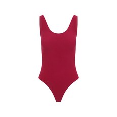 월포드 스쿱 넥 민소매 바디수트