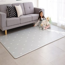 제로벨 PVC 양면 놀이방매트 대형 140x200cm 12T 유아 어린이 층간소음 매트, 양면 파인트리
