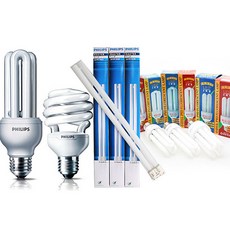 필립스 오스람 삼파장 PL램프 전구, 18-3. PL-C 4P 18W (전구색-노란빛), 1개