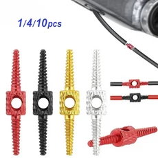 내부 케이블 라우팅 도구 레드 자전거 시프트 수리 브레이크 5mm 유압 어댑터 하우징 호스, red 1pc