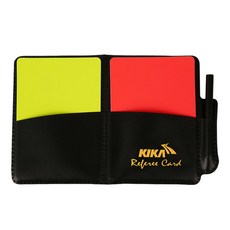 키카 KSO-W461 스포츠 경고 퇴장 심판카드, 단일옵션, 1개