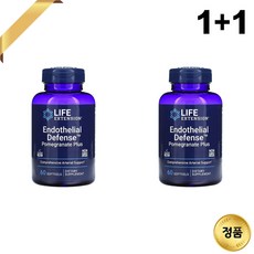 1+1 라이프익스텐션 석류 추출물 60 소프트젤 단백질 멜론 농축액 플라보노이드, 60정