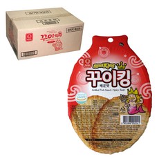 꾸이킹 매운맛, 22g, 40개