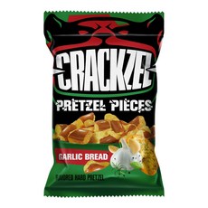 CRACKZEE 蝴蝶脆餅 大蒜麵包風味, 1個, 蝴蝶脆餅【大蒜麵包味】85g