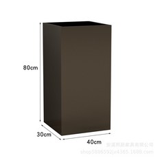 화분 파티션 대형 화분파티션 철제 수납 낮은 야외 철제칸막이, 40x30x80cm, 1개