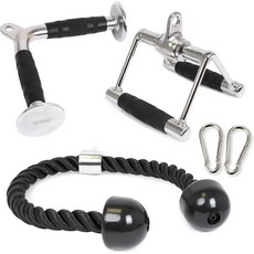 전력 유도 케이블 기계 부착물 LAT 풀다운 체육관용 가정용 체육관 액세서리, 3.0 V Handle +