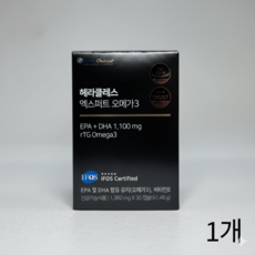 헤라클레스 엑스퍼트 오메가3 1382mg x 30캡슐, 1개, 30정