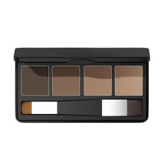 Gowwim Hairline 파우더 헤어 뿌리 염료 4가지 색상 혼합 가능한 헤어라인 파우더 그레이 커버리지 대머리 스팟 컨실링 헤어 파우더 여성 및 남성용 블랙, Brown