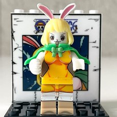 핸드브릭 팩토리 커스텀 미니브릭 피규어 원피스 해적 호환 블록호환, 031. 캐럿, 1개