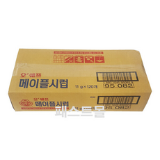 오뚜기 오쉐프 메이플시럽( ), 1박스, 11g